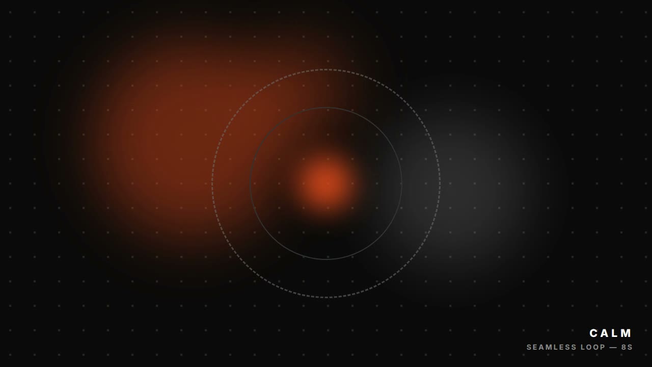 Seamless loop background — HyperFrames prompt (frame-perfect loop)